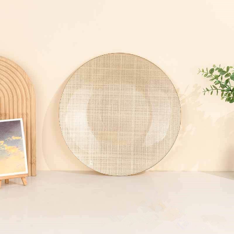 Wholesale Glass Charger Plate PZ-008 - Image 2